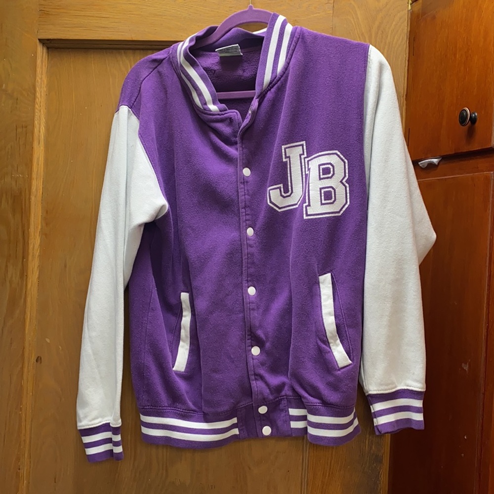 Justin Bieber “girlfriend” Varsity jacket